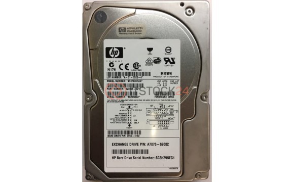 Жесткий диск HP A7076-69002 73Gb  U320SCSI 3.5' HDD