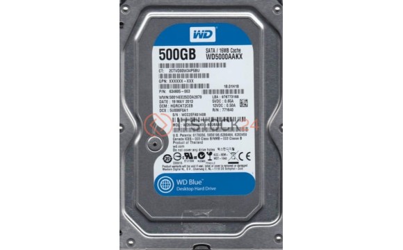 Жесткий диск HP 639709-001 500Gb  SATAIII 3,5' HDD