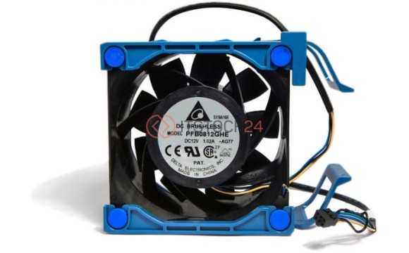 644758-001 Вентилятор HP Front PCI 80MM Fan for Proliant ML110 G7
