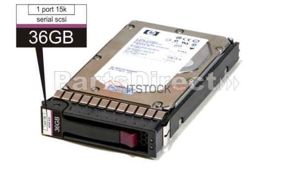 376593-001 Жесткий диск HP 36-GB 3G 15K 3.5 SP SAS HDD