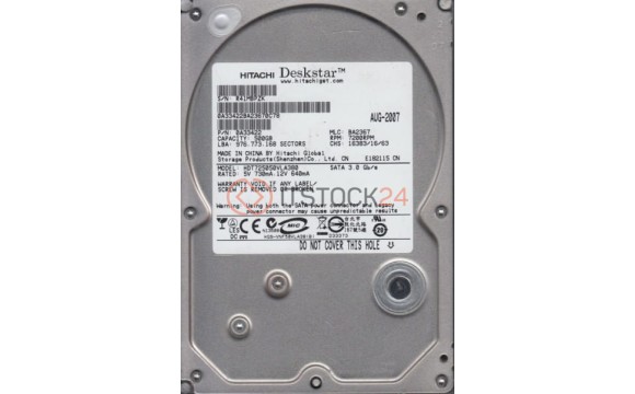 Жесткий диск Hitachi 0A33422 500Gb  SATAII 3,5" HDD