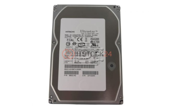 Жесткий диск Hitachi 0B22142 73Gb 15000 Fibre Channel  3,5" HDD