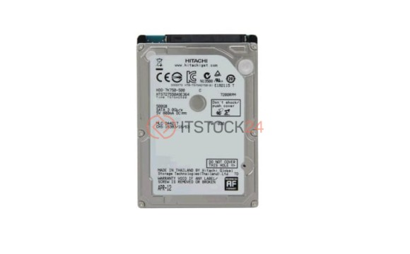 Жесткий диск Hitachi 0J12281 500Gb 7200 SATAII 2,5" HDD