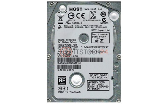 Жесткий диск Hitachi 0J26053 320Gb 7200 SATAIII 2,5" HDD