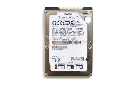 Жесткий диск Hitachi 13G1401 20Gb 4200 IDE 2,5" HDD