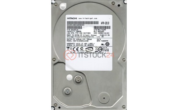 Жесткий диск Hitachi HDE721050SLA330 500Gb 7200 SATAII 3.5" HDD