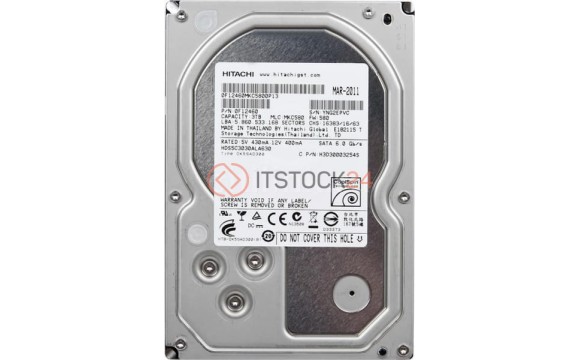 Жесткий диск Hitachi HDS5C3030ALA630 3Tb CoolSpin SATAIII 3.5" HDD