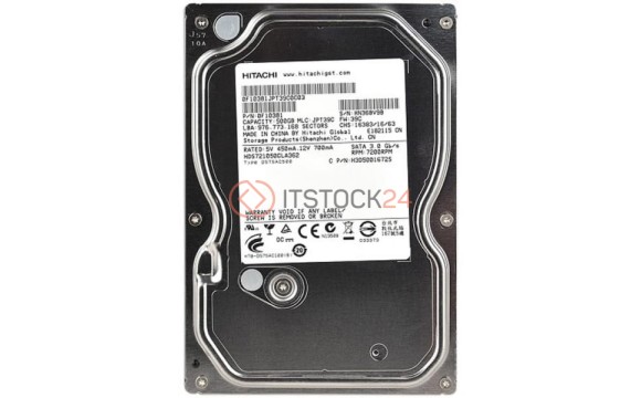 Жесткий диск Hitachi HDS721050CLA362 500Gb  SATAII 3,5" HDD
