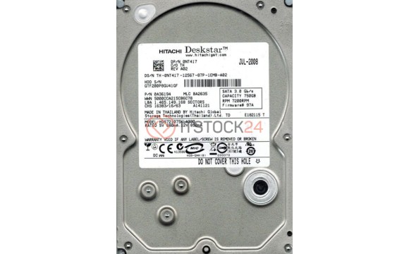 Жесткий диск Hitachi HDS721075KLA330 750Gb 7200 SATAII 3.5" HDD