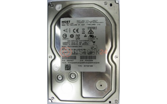 Жесткий диск Hitachi HUS724040ALS641 4Tb 7200 SAS 3,5" HDD