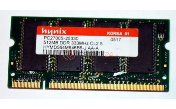 Оперативная память Hynix HYMD564M646B6-J DDR 512Mb