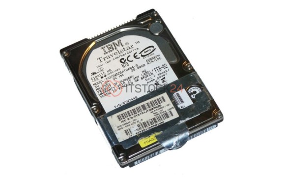 Жесткий диск IBM 07N7449 20Gb 4200 IDE 2,5" HDD