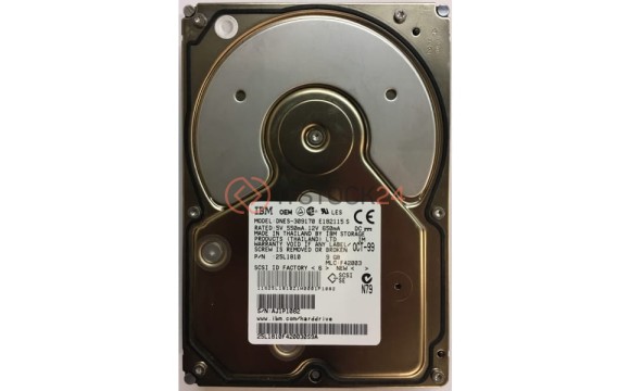 Жесткий диск IBM 25L1810 36,7Gb  U160SCSI 3.5" HDD