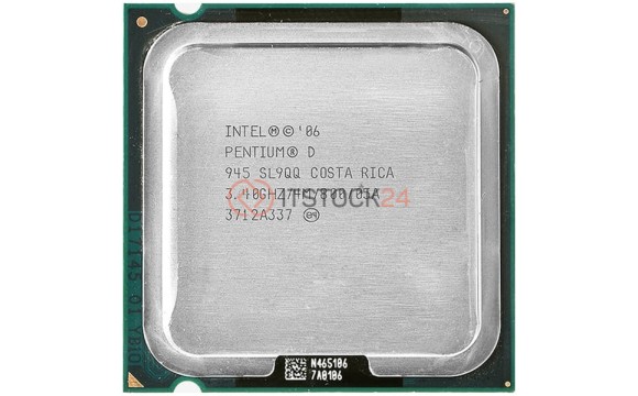 Процессор D945 Intel 3400Mhz