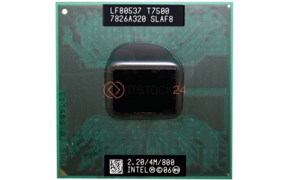 Процессор T7500 Intel 2200Mhz