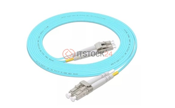 Cabeus FOP-50-LC-LC-3m Шнур оптический duplex LC-LC 50/125 mm OM3 3м LSZH
