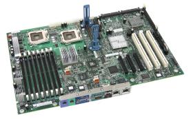 439399-001 Системная плата HP ML350 G5 QC System Board 439399-001 Системная плата HP ML350 G5 QC System Board