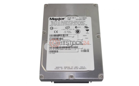 Жесткий диск Maxtor 8D073J0 73,4Gb  U320SCSI 3.5" HDD