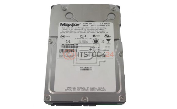 Жесткий диск Maxtor 8K147S0 147Gb 15000 SAS 3,5" HDD
