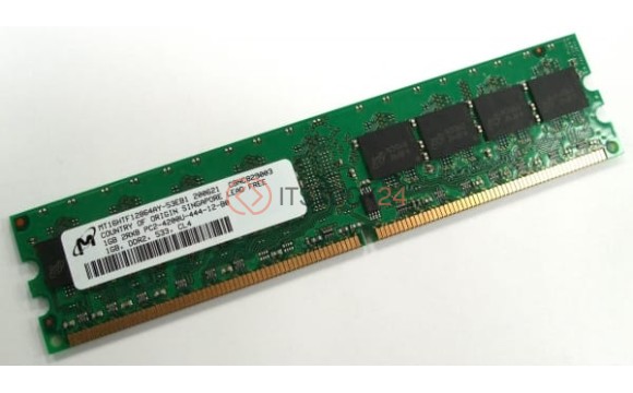 Оперативная память Micron MT16HTF12864AY-53EB1 DDRII 1Gb
