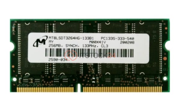 Оперативная память Micron MT8LSDT3264HG-133B1 SDRAM 256Mb