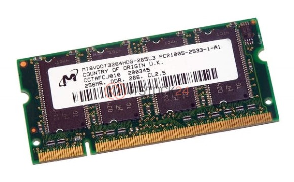 Оперативная память Micron MT8VDDT3264HDG DDR 256Mb