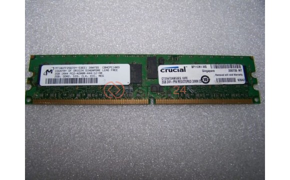 Оперативная память Mocron MT18HTF25672Y-53EE1 DDRII 2Gb
