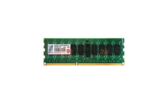 ОПЕРАТИВНАЯ ПАМЯТЬ Transcend 8Gb 4Rx8 REG ECC PC3-10600 [TS1GKR72V3N]