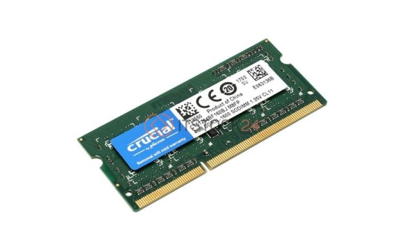 Оперативная память Crucial 4GB DDR3L-1600 SODIMM [CT51264BF160BJ]
