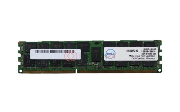 Оперативная память Dell 16GB 2Rx4 PC3L-12800R DDR3-1600MHz [SNP20D6FC/16G]