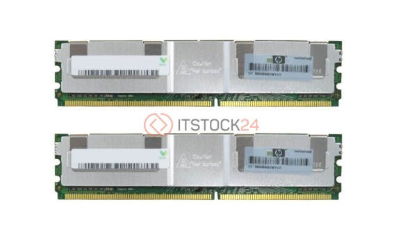 Оперативная память HP 8GB FB DIMMs PC2-5300 2x4 GB LP [466440-B21]