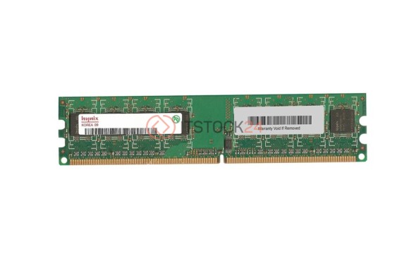 Оперативная память HYNIX PC2-6400U 512MB DDR2 800 NON ECC [HYMP564U64CP8-S5]