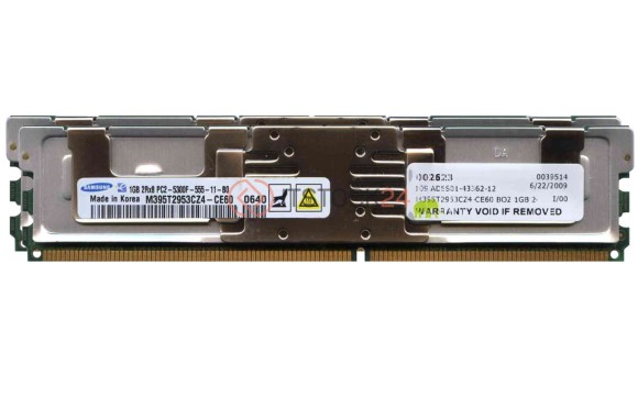 Оперативная память IBM FBD-667 IBM 2x1Gb PC2-5300 [39M5785]