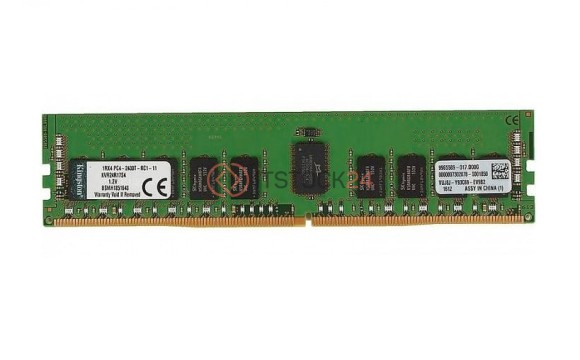 Оперативная память KINGSTON 16GB 2400MHZ DDR4 ECC REG CL17 DIMM 2RX8 [KVR24R17D8/16]