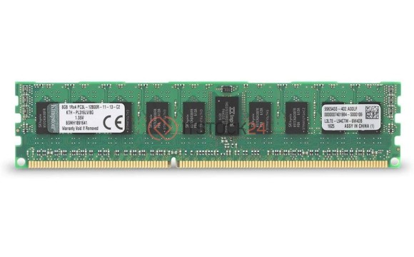 Оперативная память Kingston 8GB DDR3L 1600Mhz ECC Reg [KTH-PL316LV/8G]