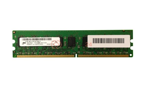 Оперативная память MICRON 2GB DDR2 PC2-6400E ECC UNBUFFERED [MT18HTF25672AZ-80EH1]