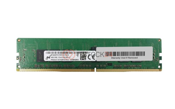 Оперативная память MICRON 4GB PC4-17000 SINGLE RANK ECC REG [MTA9ASF51272PZ-2G1A2]