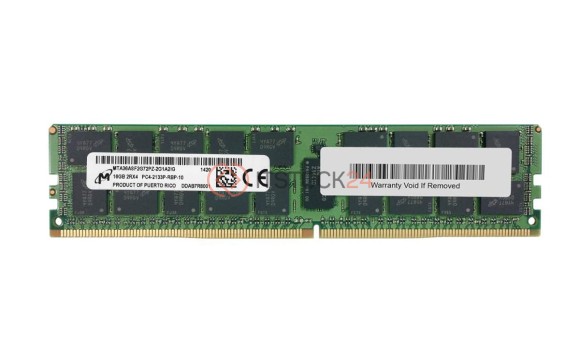 Оперативная память Micron 16GB 2Rx4 PC4-17000P DDR4-2133MHz [MTA36ASF2G72PZ-2G1A2]