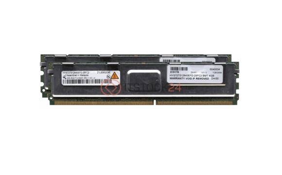 Оперативная память RAM FBD-800 IBM 2x4Gb Low Power PC2-6400 [46C7569]
