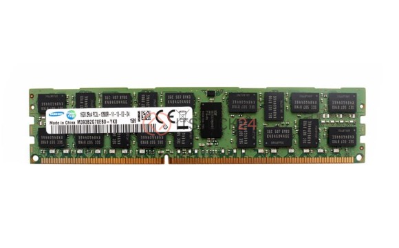Оперативная память SAMSUNG 16GB 2RX4 PC3L-12800R [M393B2G70EB0-YK0]