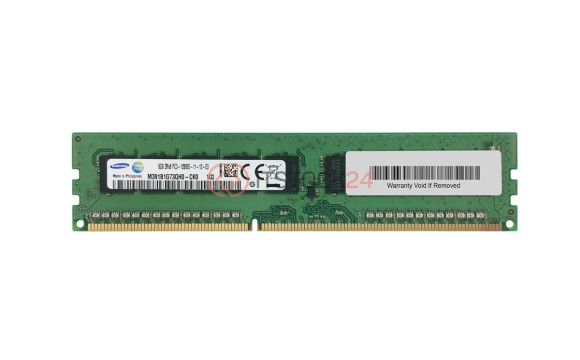 Оперативная память SAMSUNG 8GB 1600MHZ PC3-12800E 2RX8 1.35V ECC UNBUFFERED [M391B1G73QH0-CK0]