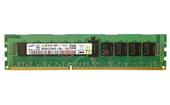 Оперативная память SAMSUNG 8GB PC3-12800 CL11 REG ECC 1Rx4 [M393B1G70BH0-CK0]