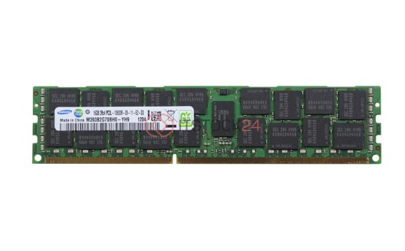 Оперативная память Samsung 16GB 2Rx4 PC3L-10600R DDR3-1333MHz [M393B2G70BH0-YH9]