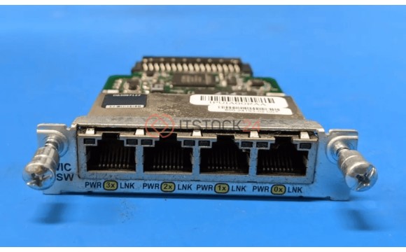 HWIC-4ESW Модуль Cisco 4-port Ethernet Switch WIC USED