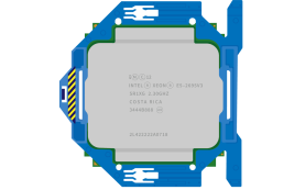 762454-001 Процессор HP SPS-PRO E5-2695v3 14C 2.3GHz 35M 120W