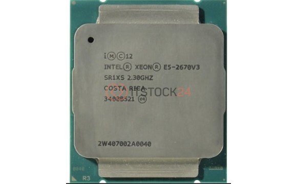 E5-2670V3 Процессор Intel E5-2670v3 2.3GHz 12C 30M 120W