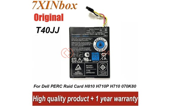 070K80 Аккумулятор PERC RAID H710 H710P H730 H810 H830