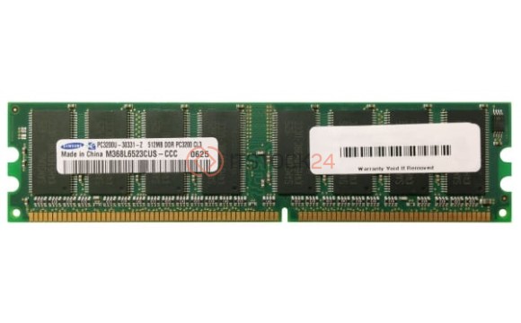 Оперативная память Samsung M368L6523CUS-CCC DDR 512Mb