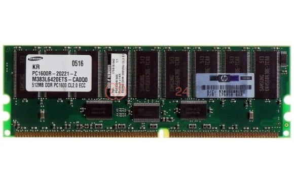 Оперативная память Samsung M383L6420ETS-CA0Q0 DDR 512Mb