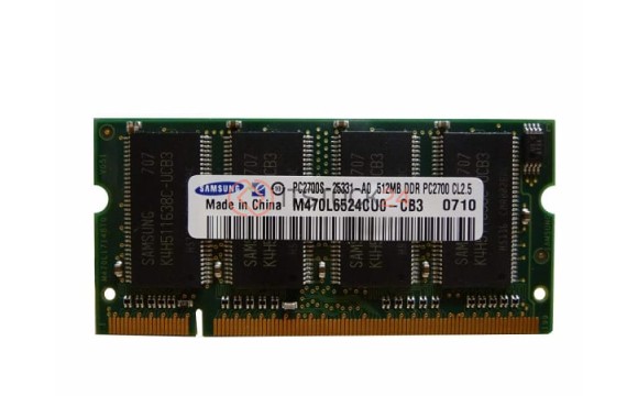Оперативная память Samsung M470L6524CU0-CB3 DDR 512Mb